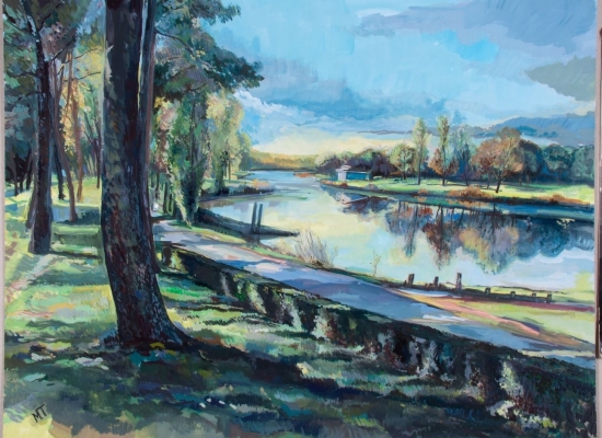 michel-tual-peinture-Canal-de-la-Basse-Loire