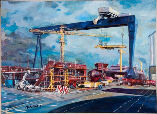 michel-tual-peinture-Le-Chantier-de-l-Atlantique