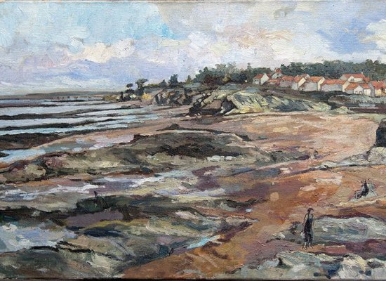 michel-tual-peinture-plage-maree-basse