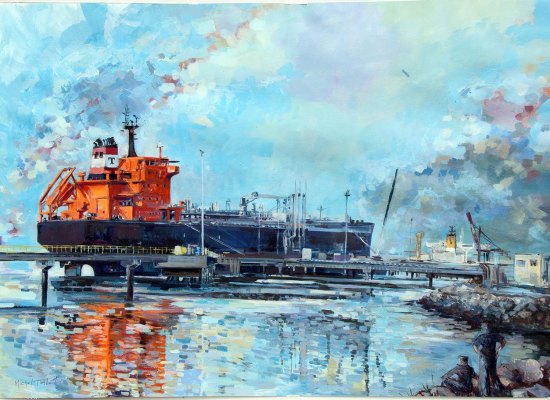 michel-tual-peinture-terminal-petrolier